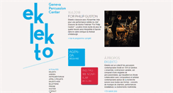 Desktop Screenshot of eklekto.ch